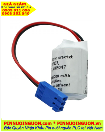 Pin R911277133 Battery for BOSCH Rexroth servo motor drive control systems 3.6V, 1200mAh - 4.32Wh